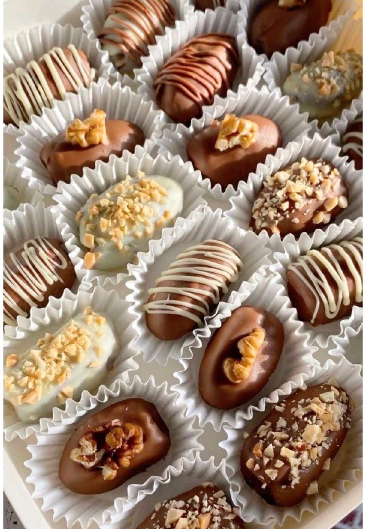 Full chocolate coated dates