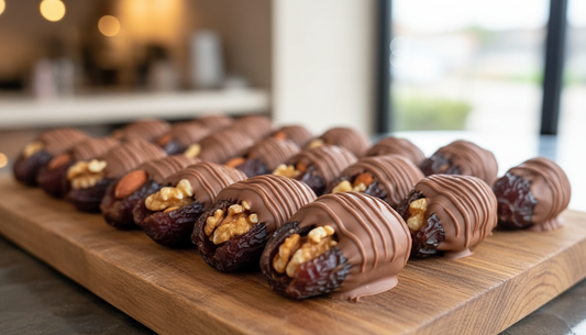 Half Chocolate coated Dates