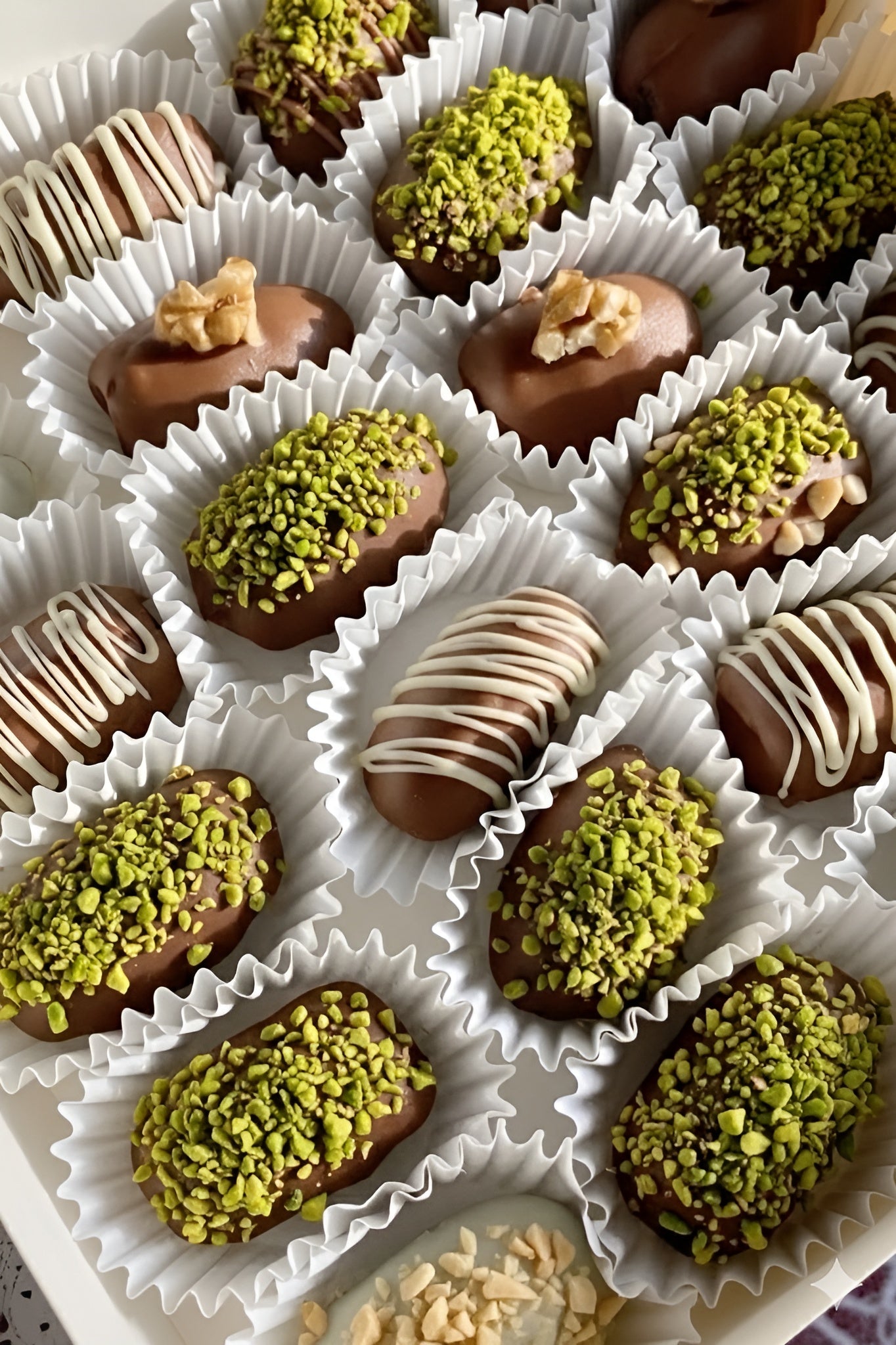 Full chocolate coated dates