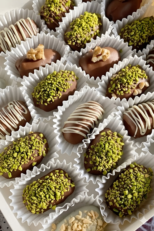 Full chocolate coated dates