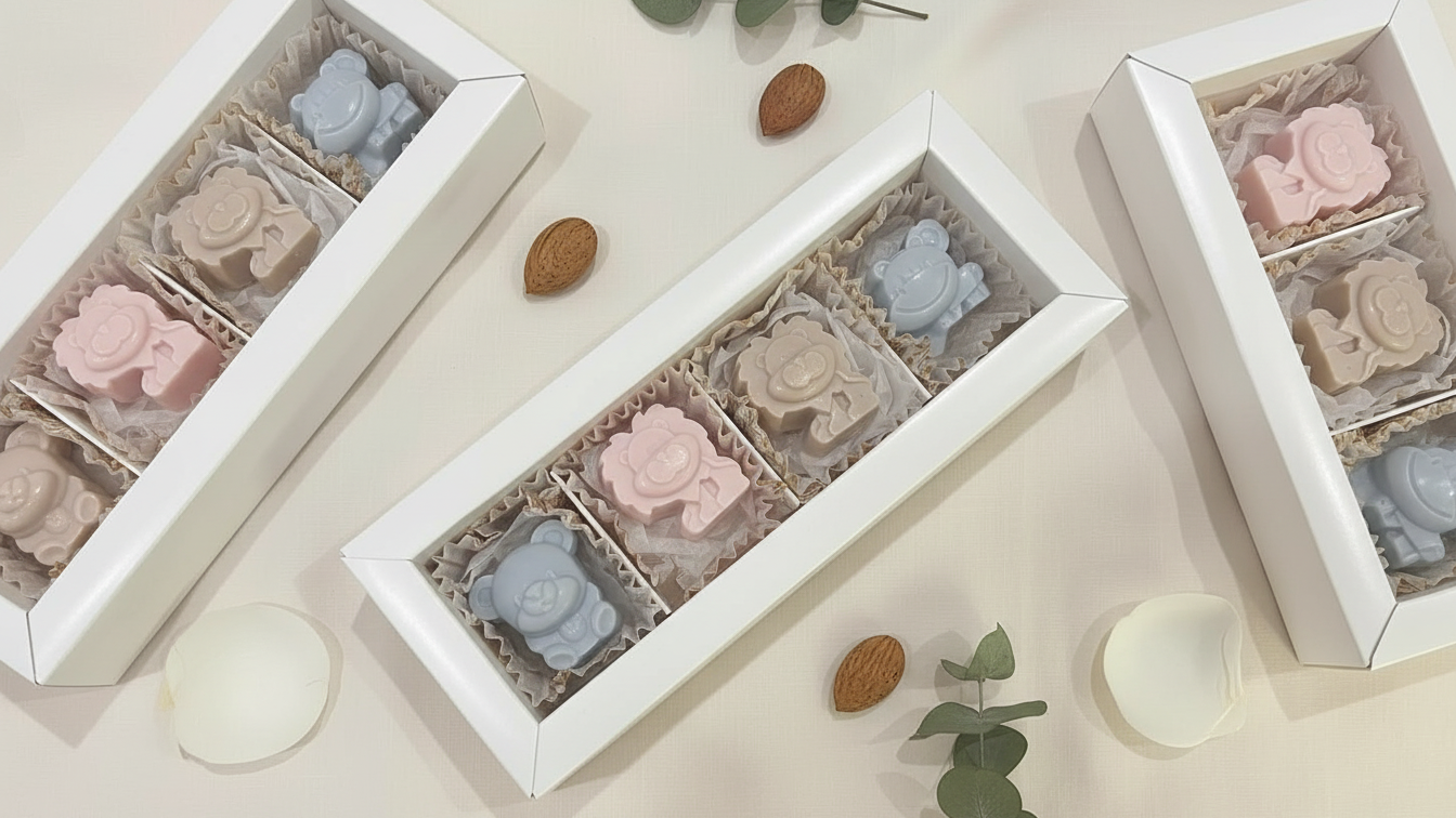 Jungle Chocolate Box of 4