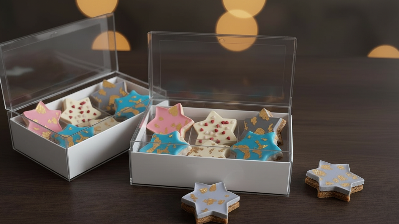 Star Chocolate Box of 6