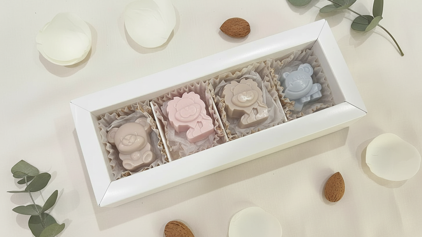 Jungle Chocolate Box of 4