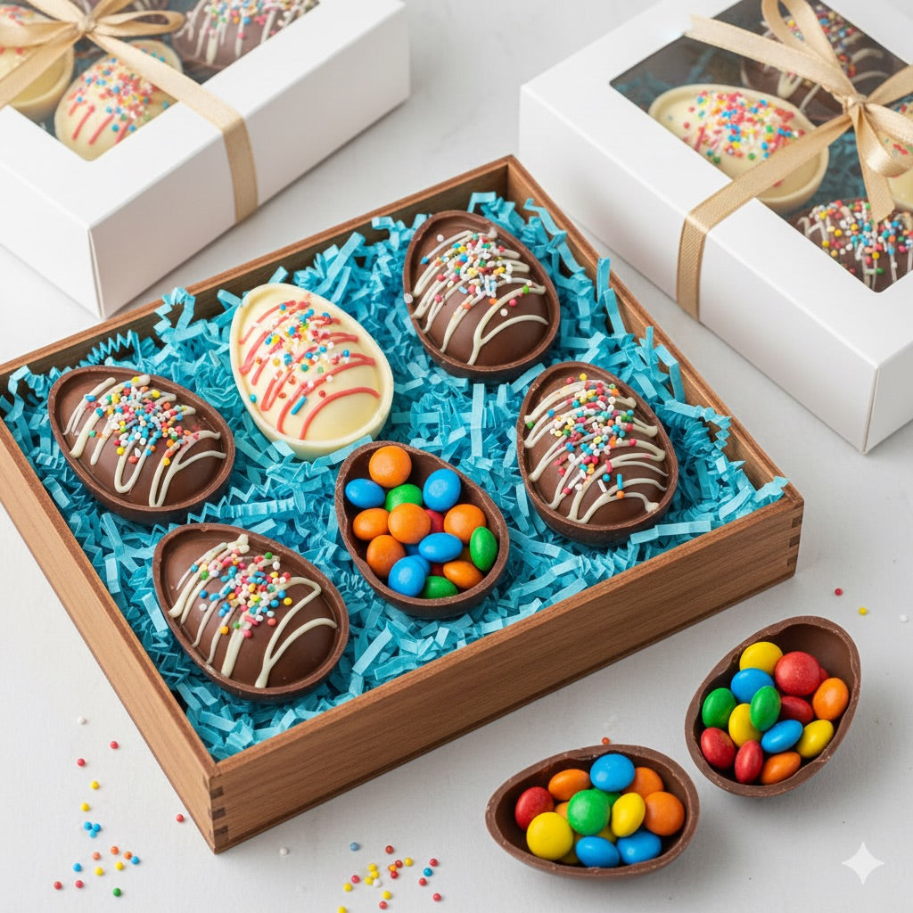 Filled Chocolate Eggs (Pack of 4)