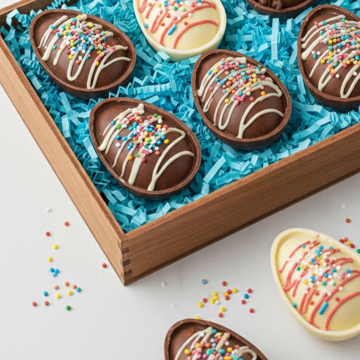 Filled Chocolate Eggs (Pack of 4)