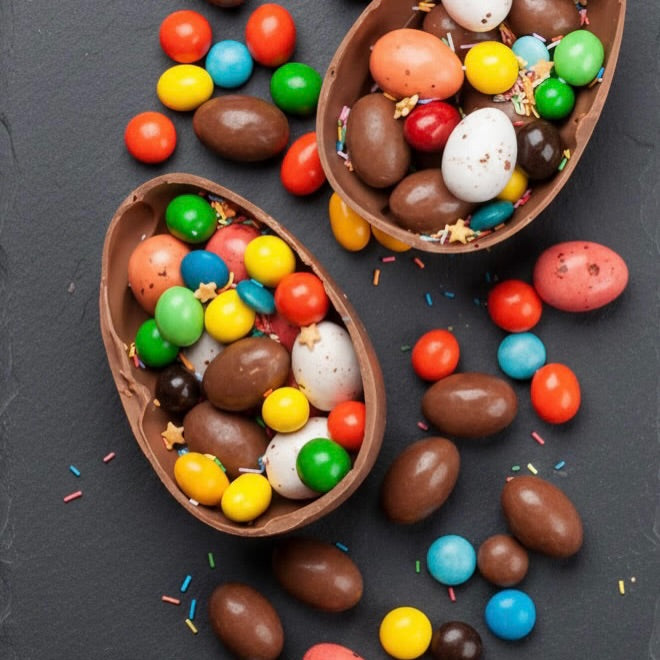 Filled Chocolate Eggs (Pack of 4)