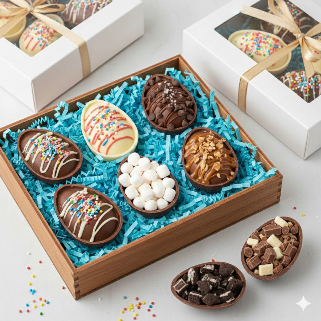 Filled Chocolate Eggs (Pack of 4)